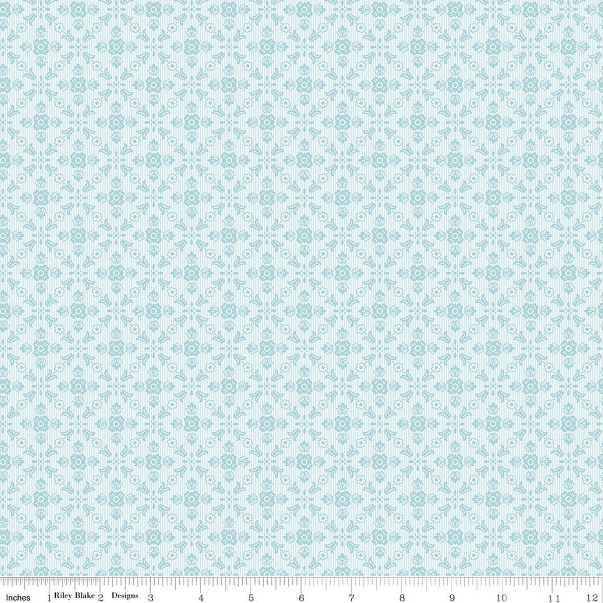Anne with an E Geometric Blue from Riley Blake Designs
