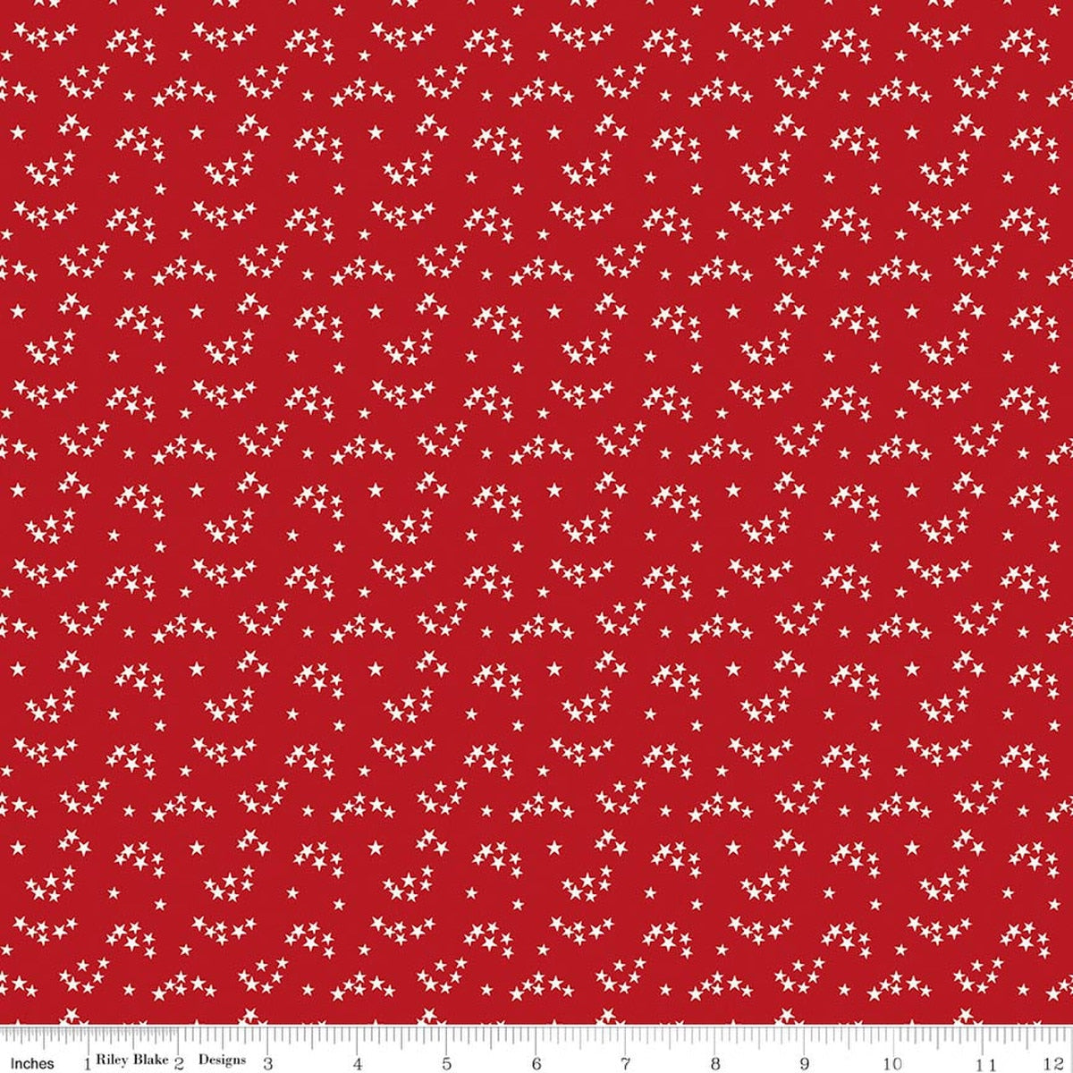 Patriotic Pride Stars Red - C18744-RED