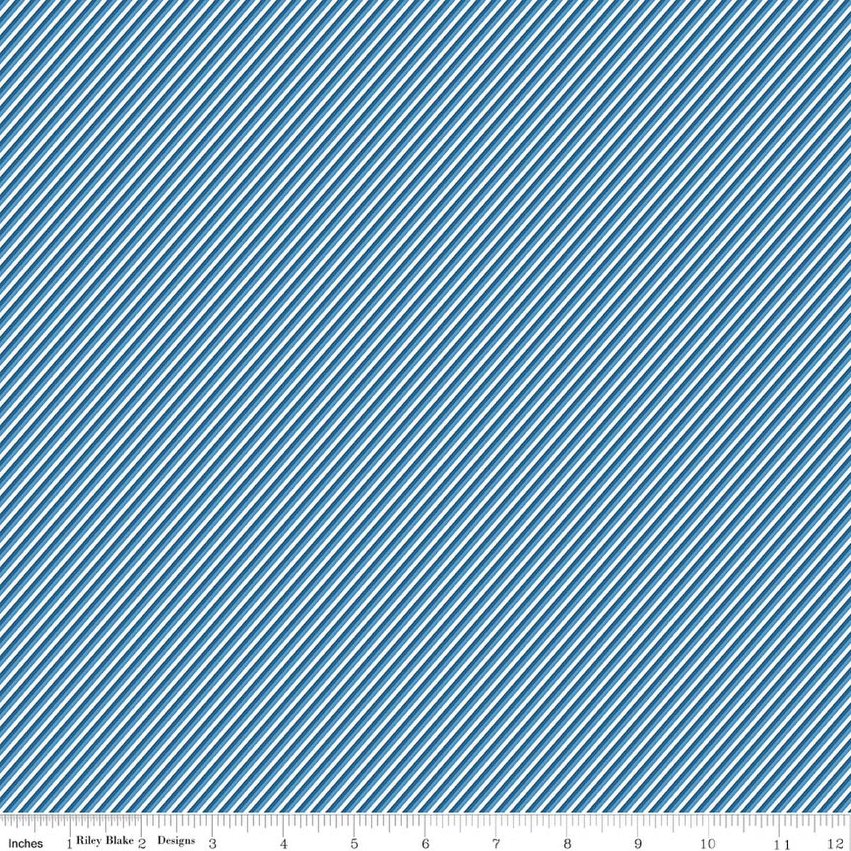 Patriotic Pride Stripes Blue - C18745-BLUE
