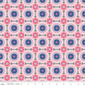 Peonies & Pears Mosaic Pink by Lila Tueller for Riley Blake Designs
