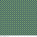 Peonies & Pears Geo Swirl Green by Lila Tueller for Riley Blake Designs