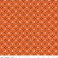 Pumpkin & Licorice Wallpaper Pumpkin Fabric by Lori Holt for Riley Blake Designs