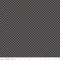 Pumpkin & Licorice Gingham Deep Rustic Fabric by Lori Holt for Riley Blake Designs