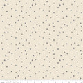 Pumpkin & Licorice Farmhouse Star Linen Fabric by Lori Holt for Riley Blake Designs