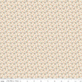 Pumpkin & Licorice Ring Toss Linen Fabric by Lori Holt for Riley Blake Designs