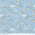 Sea Echoes Birds Blue by Lisa Audit for Riley Blake Designs