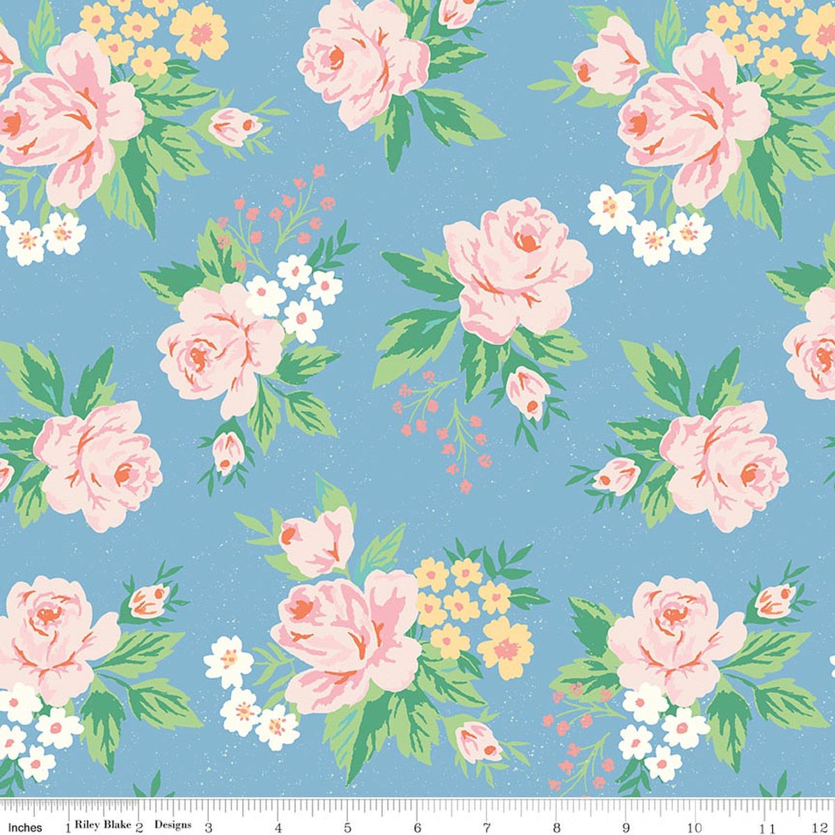 Spring Meadows Main Celestial fabric by My Mind's Eye for Riley Blake Designs