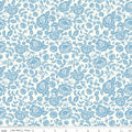 Spring Meadows Roses Celestial fabric by My Mind's Eye for Riley Blake Designs