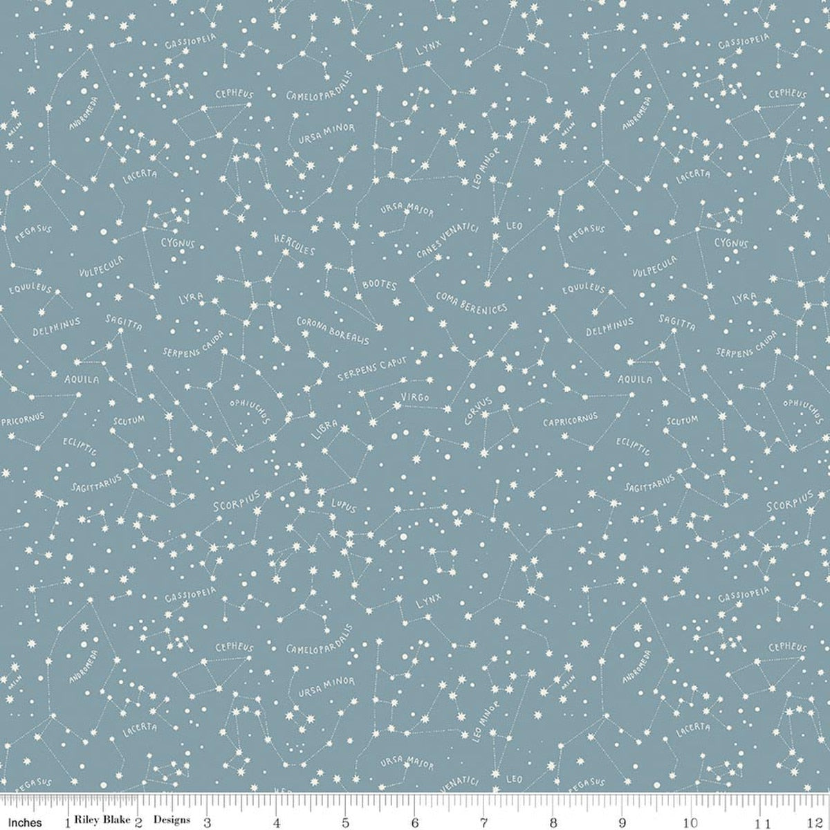 Upper Pines Constellations Blue Fabric by the Yard - C18873-BLUE