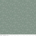 Upper Pines Campground Green Fabric by the Yard - C18874-GREEN