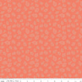 Folk Floral Tear Drops Salmon Fabric by Jennifer Long for Riley Blake Designs