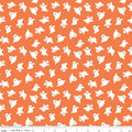 Vintage Boo Ghosts Pumpkin Fabric by My Mind’s Eye for Riley Blake Designs