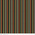 Witchy Vibes Stripes Avocado Fabric by Lisa Audit for Riley Blake Designs