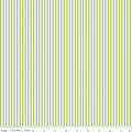 1/8" Stripe Green Fabric by the Yard - C495-GREEN