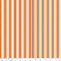 1/8" Stripe Orange Fabric by the Yard - C495-ORANGE