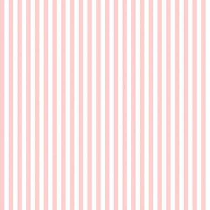 1/4" Stripe Pink Fabric - By the yard
