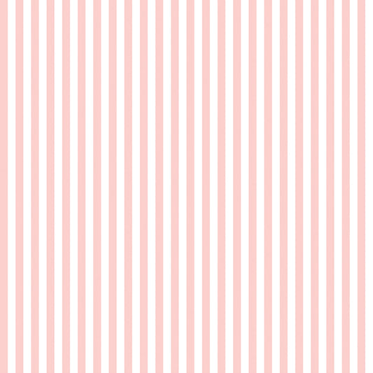1/4" Stripe Pink Fabric - By the yard
