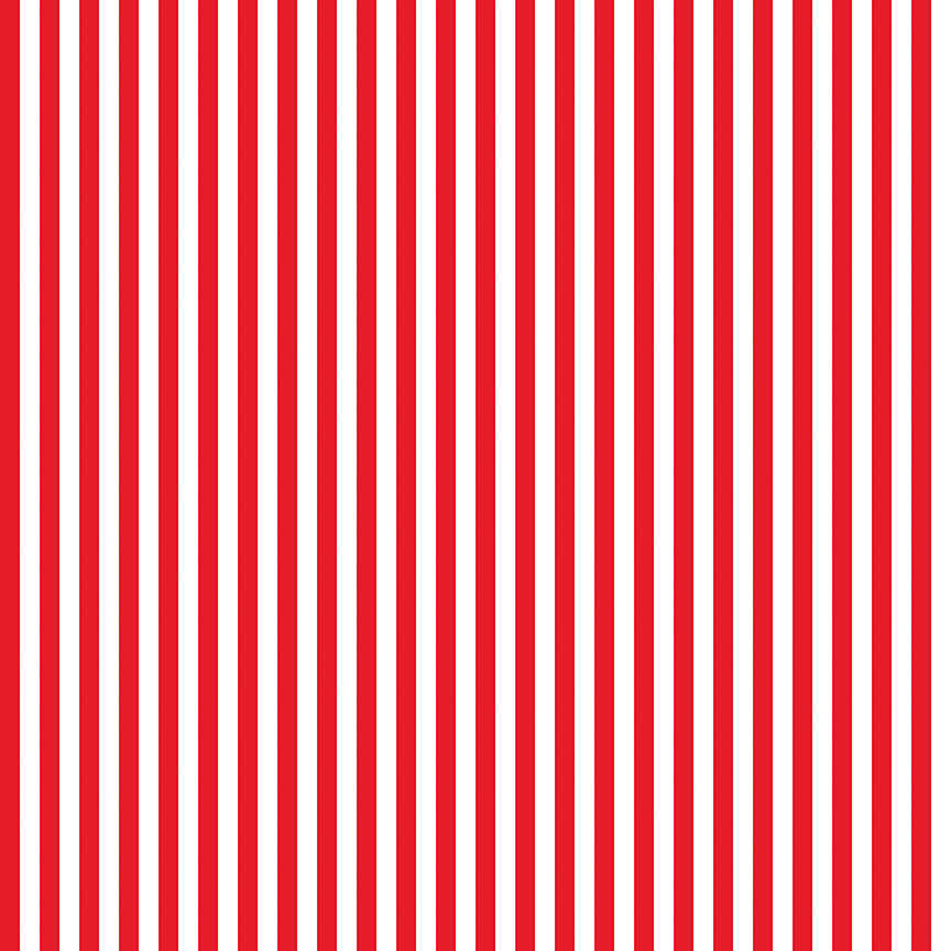 1/4" Stripe Red Fabric - By the yard