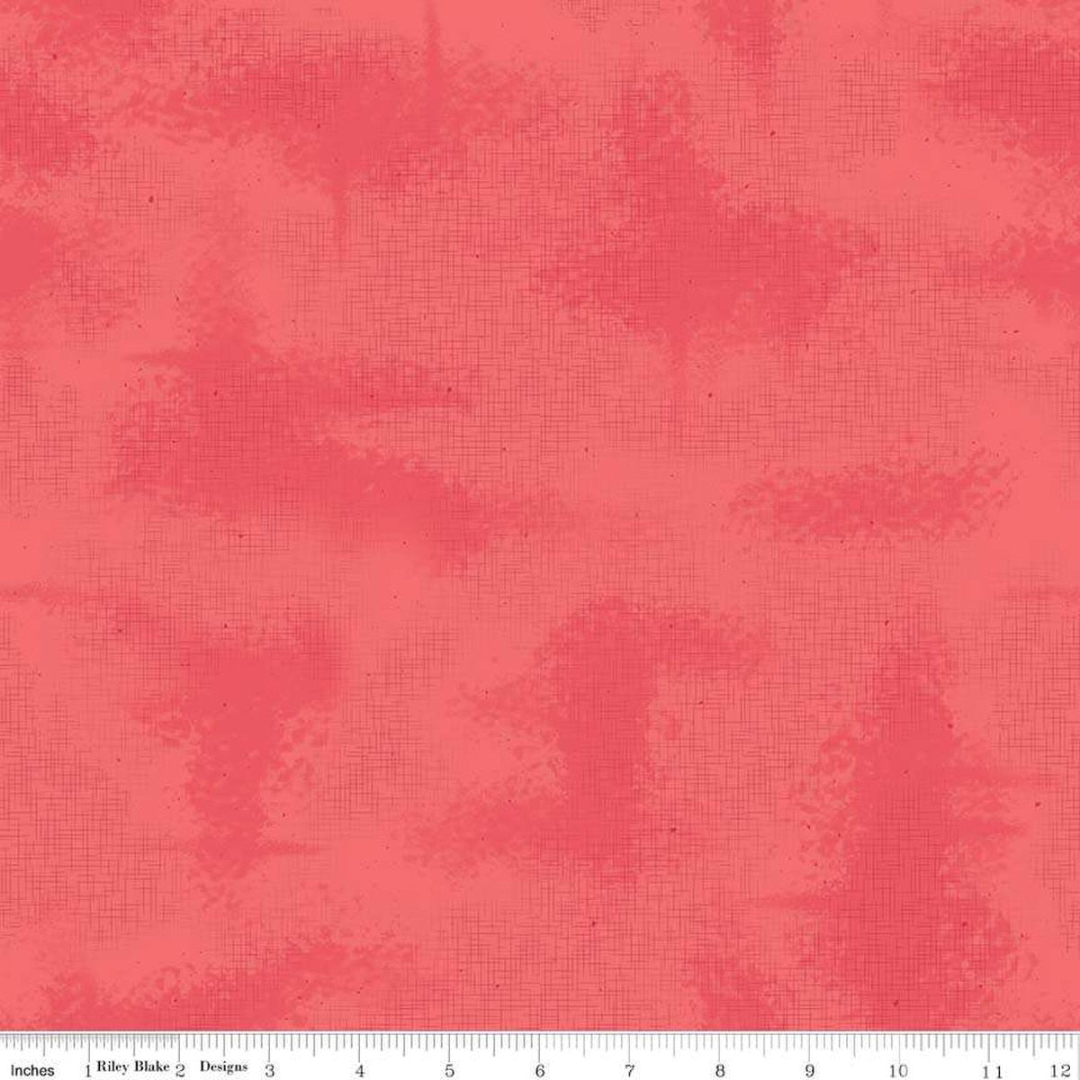 Shabby Red Fabric by the Yard - C605-RED