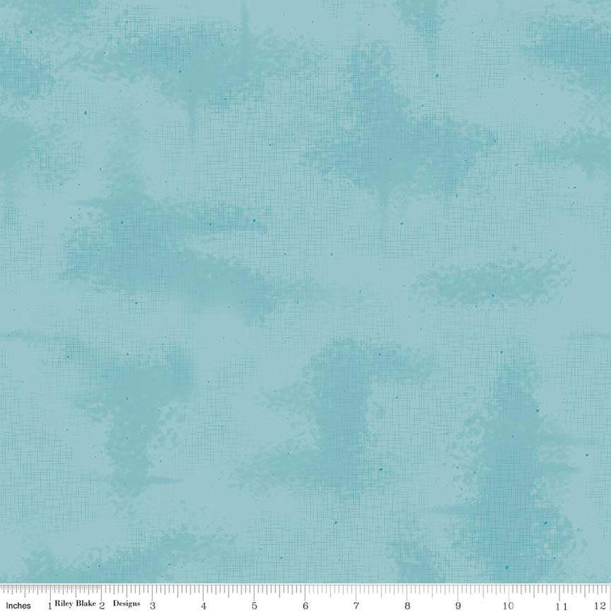 Shabby Riley Aqua Fabric by the Yard - C605-RILEYAQUA