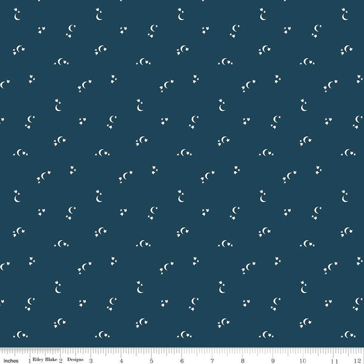 Seasonal Basics Moons Oxford Fabric by the Yard - C653-OXFORD