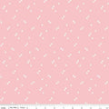 Seasonal Basics Bunnies Pink Fabric by the Yard - C656-PINK