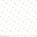 Seasonal Basics Bunnies White Fabric by the Yard - C656-WHITE