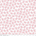 Seasonal Basics Love Notes White Fabric by the Yard - C763-WHITE