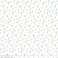 Seasonal Basics Clovers White Fabric by the Yard - C764-WHITE