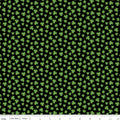 Seasonal Basics Shamrocks Black Fabric by the Yard - C765-BLACK