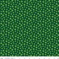Seasonal Basics Shamrocks Green Fabric by the Yard - C765-GREEN