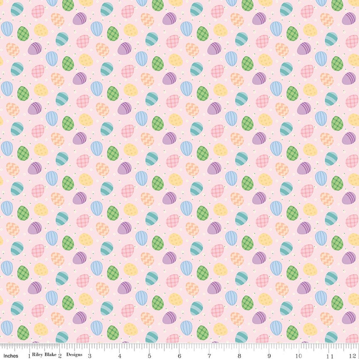 Seasonal Basics Egg Toss Pink Fabric by the Yard - C766-PINK