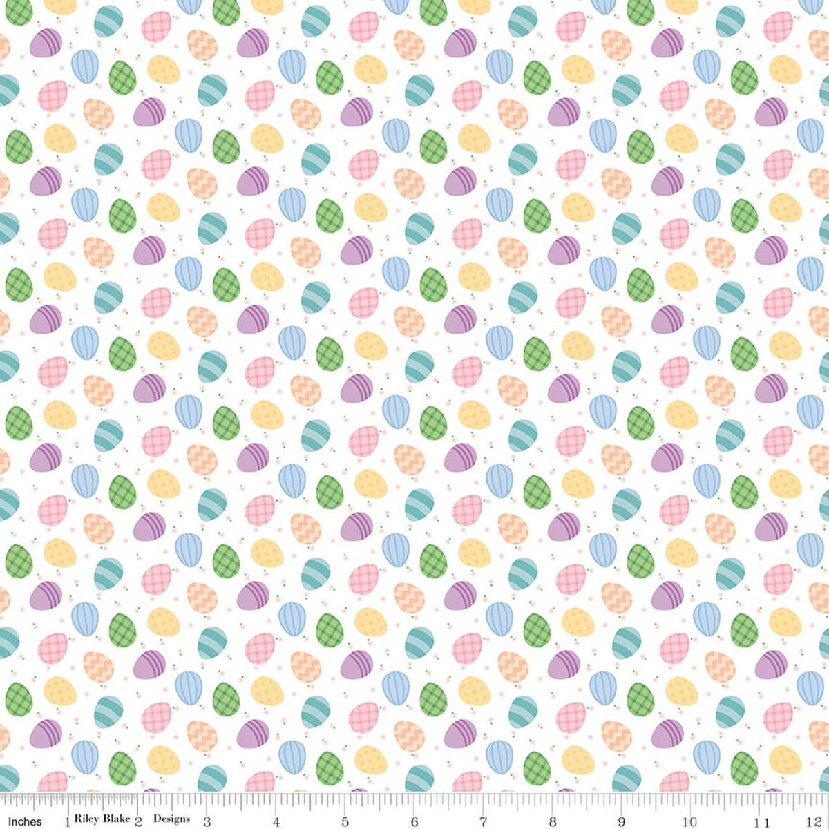 Seasonal Basics Egg Toss White Fabric by the Yard - C766-WHITE