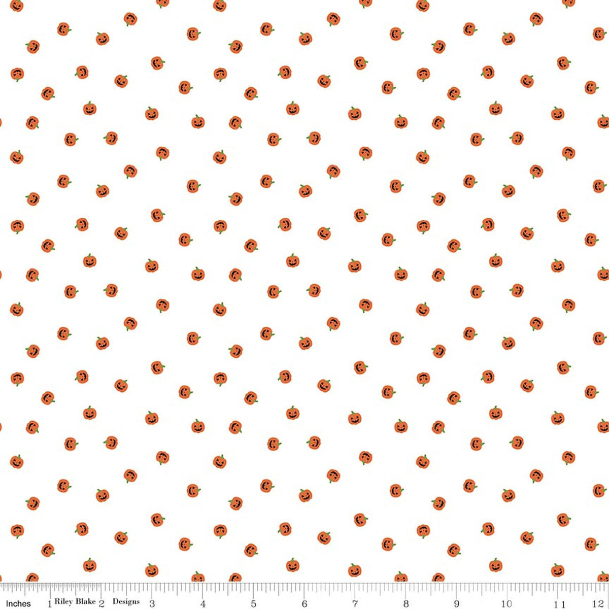 Seasonal Basics Jacks White Fabric by the Yard - C770-WHITE
