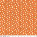 Seasonal Basics Ghosts Orange Fabric by the Yard - C772-ORANGE