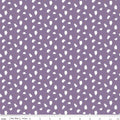 Seasonal Basics Ghosts Purple Fabric by the Yard - C772-PURPLE