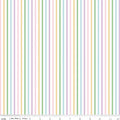 Seasonal Basics Ticking Stripe Easter Fabric by the Yard - C775-EASTER