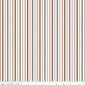 Seasonal Basics Ticking Stripe Halloween Fabric by the Yard - C775-HALLOWEEN