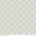 Seasonal Basics Plaid Easter Fabric by the Yard - C778-EASTER