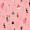 Barbie™ Vintage Main Pink Fabric