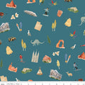 Utah Main Teal Fabric