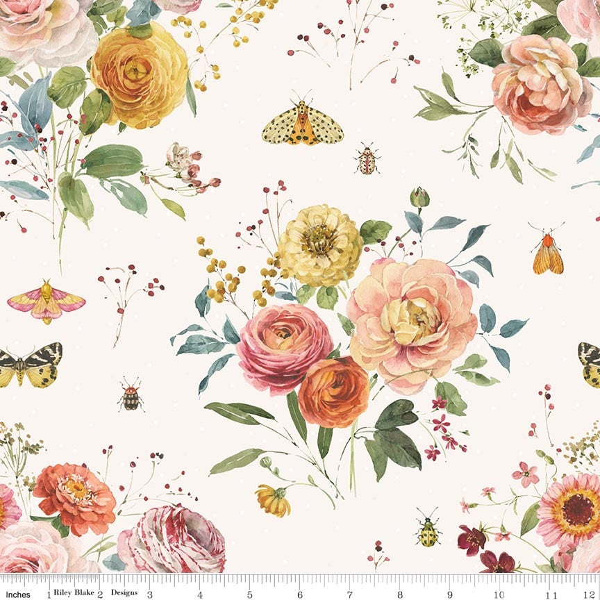 Sketchbook Main Cream Fabric