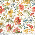 Blissful Moments Main Cream Fabric by Lisa Audit for Riley Blake Designs