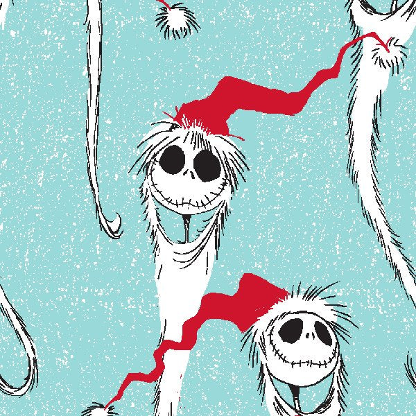 Disney The Nightmare Before Christmas Santa Jack Pack Fabric by the Yard - 77950-A620710