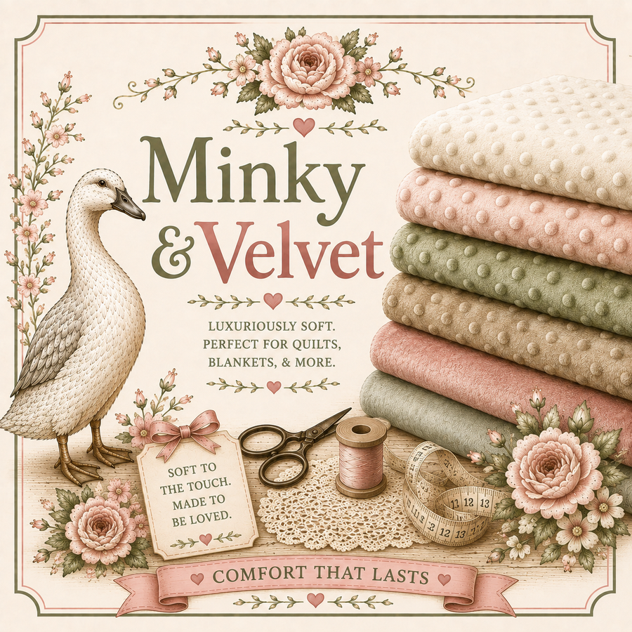 Minky & Velvet