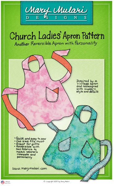 Church Ladies Apron Pattern