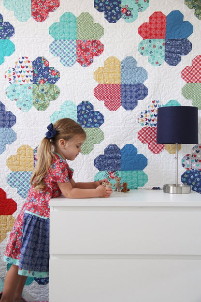 Cluck Cluck Sew Clover Quilt Pattern