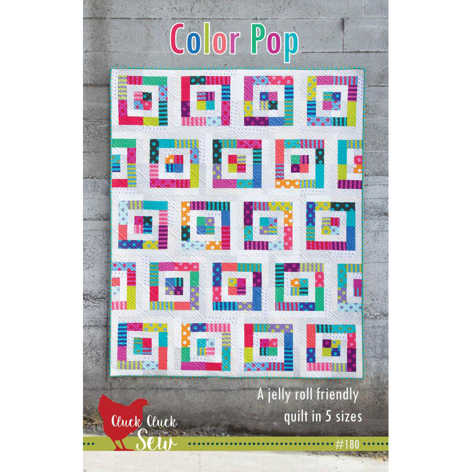 Cluck Cluck Sew Color Pop Quilt Pattern