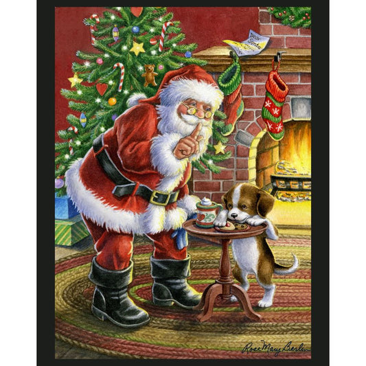 Cookie Thief Fabric Panel