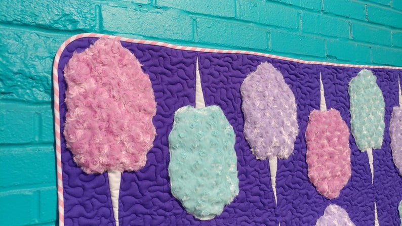 Slice of Pi Cotton Candy Quilt Pattern